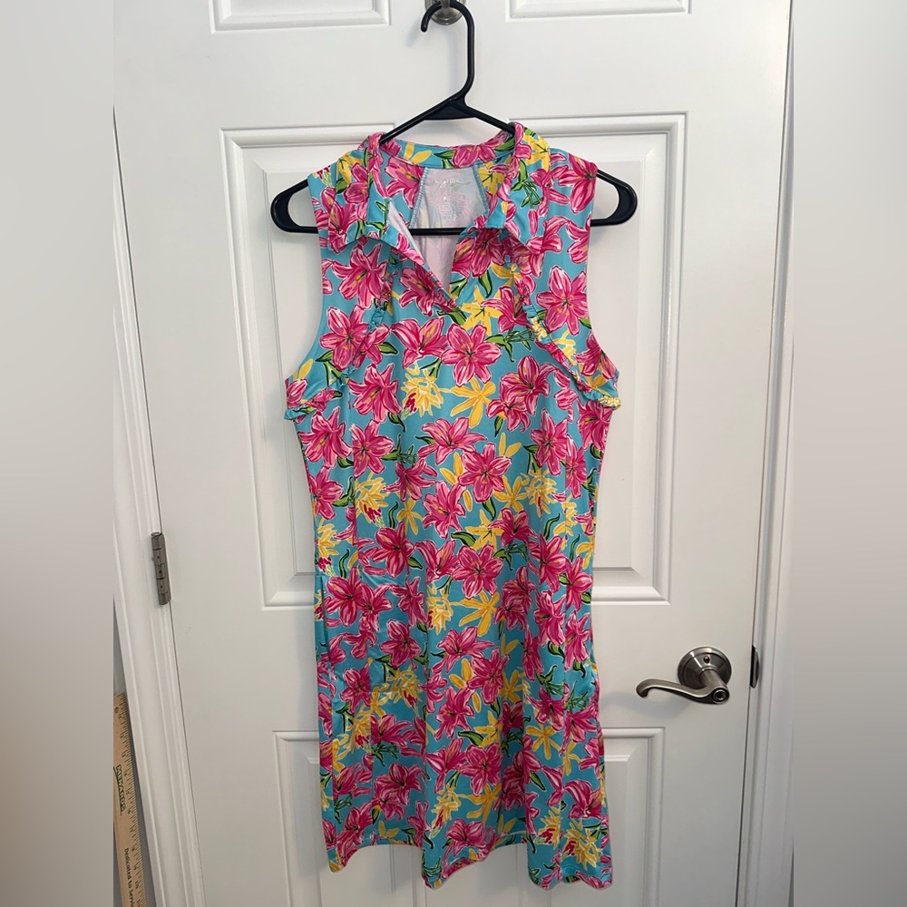 GOTTEX tennis golf resort dress pink 🌸
